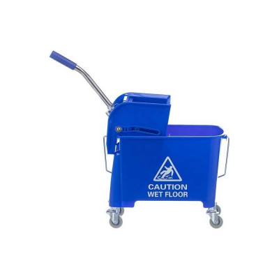NV Ведро пластиковое с отжимом 20 л. синее NV-10250-B