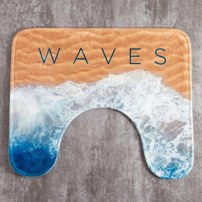 Коврик для ванной Этель Waves 5399402