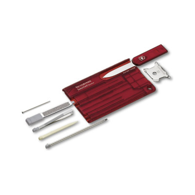 Швейцарская карточка Victorinox SwissCard Quattro Ruby 0.7200.T