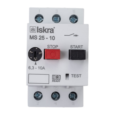 iskra Автомат защиты двигателя MS25-10 УТ-00019742