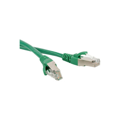 Экранированный патч-корд Hyperline PC-LPM-STP-RJ45-RJ45-C5e-1M-LSZH-GN 230087