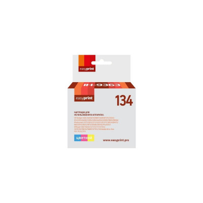 Картридж для HP Deskjet 460, 5743, 6543, 6843, 9803, PSC1613, 2353, K7103, EasyPrint №134 IH-9363