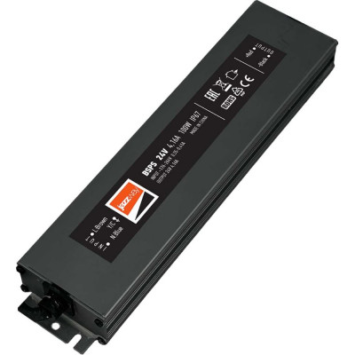 Jazzway Блок питания для светодиодной ленты PRO 100Вт 4.16А 24В IP67 BSPS влагозащитный 5015579