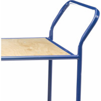 Тележка Стелла-техник платформенная, 2-х ярусная, 700х1200мм, КП-2-200-И