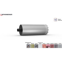 Коронка алмазная HSP-N (250х450 мм; 1 1/4 UNC) Rothenberger FF47250