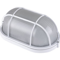 Светильник белый/овал с решеткой TDM НПБ1201 SQ0303-0038