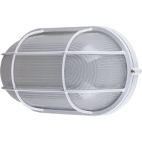 Светильник белый/овал с решеткой TDM НПБ1201 SQ0303-0038