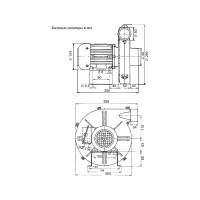 Вентилятор Leister Сайленс 3x380-440 В 103.507