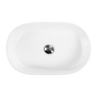 Керамическая накладная раковина BelBagno овальная BB1048