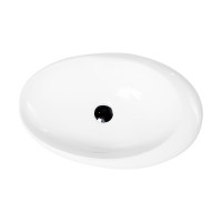 Керамическая накладная раковина BelBagno овальная BB1396