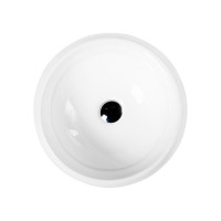 Керамическая накладная раковина BelBagno круглая BB1065