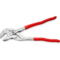 Переставные клещи-ключ Knipex 68 мм (2 1/2"), длина 300 мм, хром, 1К ручки, KN-8603300SB