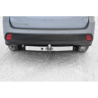 Тягово-сцепное устройство тип F с нержавеющей накладкой TOYOTA Highlander 2013-2020 PT Group THL991101