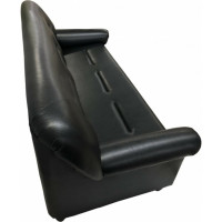 Диван Мягкий офис с механизмом трехместный черный МО303ЧН_MH