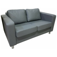 Диван Мягкий офис Ватсон с механизмом двухместный серый ВТС201СР_MH