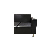 Диван Мягкий офис Артур Люкс четырехместный шоколадный АРТЛЮ402ШК