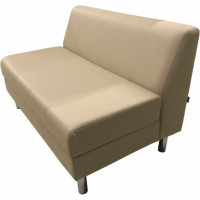 Секция дивана Мягкий офис Флагман двухместная бежевая ФЛ601БЖ