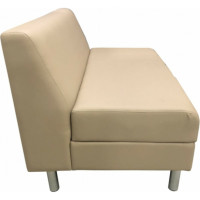 Секция дивана Мягкий офис Флагман двухместная бежевая ФЛ601БЖ