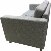 Диван Мягкий офис Офис Классик Люкс с механизмом трехместный серый ОКЛЮ310СР_MH