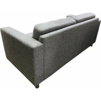 Диван Мягкий офис Офис Классик Люкс с механизмом трехместный серый ОКЛЮ310СР_MH