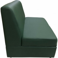 Секция дивана Мягкий офис Кардинал двухместная зеленая КРД601ЗЛ