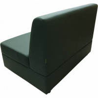 Секция дивана Мягкий офис Кардинал двухместная зеленая КРД601ЗЛ