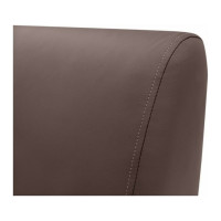 Секция дивана Мягкий офис Классик одноместная коричневая КЛ501КОР