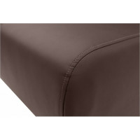 Секция дивана Мягкий офис Классик одноместная коричневая КЛ501КОР