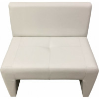 Диван Мягкий офис Ритм одноместный белый РТ101МЛ