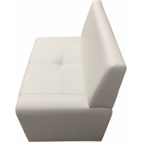 Диван Мягкий офис Ритм одноместный белый РТ101МЛ