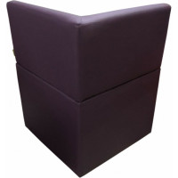 Угловая секция Мягкий офис Ритм фиолетовая РТ801ФЛ