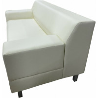 Диван Мягкий офис Флагман двухместный кремовая ФЛ201КРМ