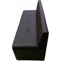 Диван Мягкий офис Ритм трехместный шоколадный РТ301ШК