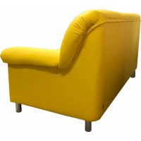 Диван Мягкий офис с механизмом трехместный желтый МО301ЖЛТ_MH