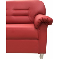 Диван Мягкий офис с механизмом трехместный красный МО301КР_MH