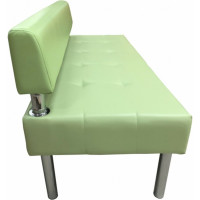 Секция дивана Мягкий офис Сатурн трехместная фисташковая СТР706ФСТ