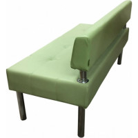 Секция дивана Мягкий офис Сатурн трехместная фисташковая СТР706ФСТ