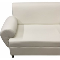 Диван Мягкий офис Кардинал двухместный кремовый КРД201КРМ