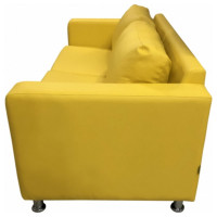Диван Мягкий офис Ватсон трехместный желтый ВТС301ЖЛТ