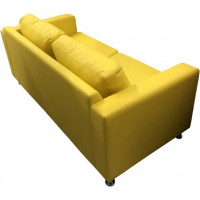 Диван Мягкий офис Ватсон трехместный желтый ВТС301ЖЛТ