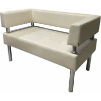 Диван Мягкий офис Сатурн двухместный бежевый СТР203БЖ