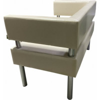 Диван Мягкий офис Сатурн двухместный бежевый СТР203БЖ