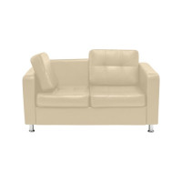 Диван Мягкий офис Офис Классик с механизмом двухместный бежевый ОК203БЖ_MH