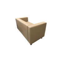 Диван Мягкий офис Аполло двухместный бежевый АП201БЖ