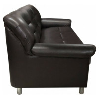 Диван Мягкий офис с механизмом трехместный коричневый МО303ШК_MH