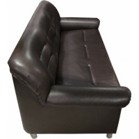 Диван Мягкий офис с механизмом трехместный коричневый МО303ШК_MH