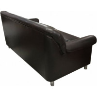 Диван Мягкий офис с механизмом трехместный коричневый МО303ШК_MH