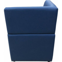 Угловая секция Мягкий офис Ритм синяя РТ801СН