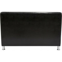 Секция дивана Мягкий офис Классик двухместная черная КЛ602ЧН