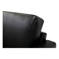 Диван Мягкий офис Офис Классик Мини с механизмом двухместный черный ОКМН203ЧН_MH